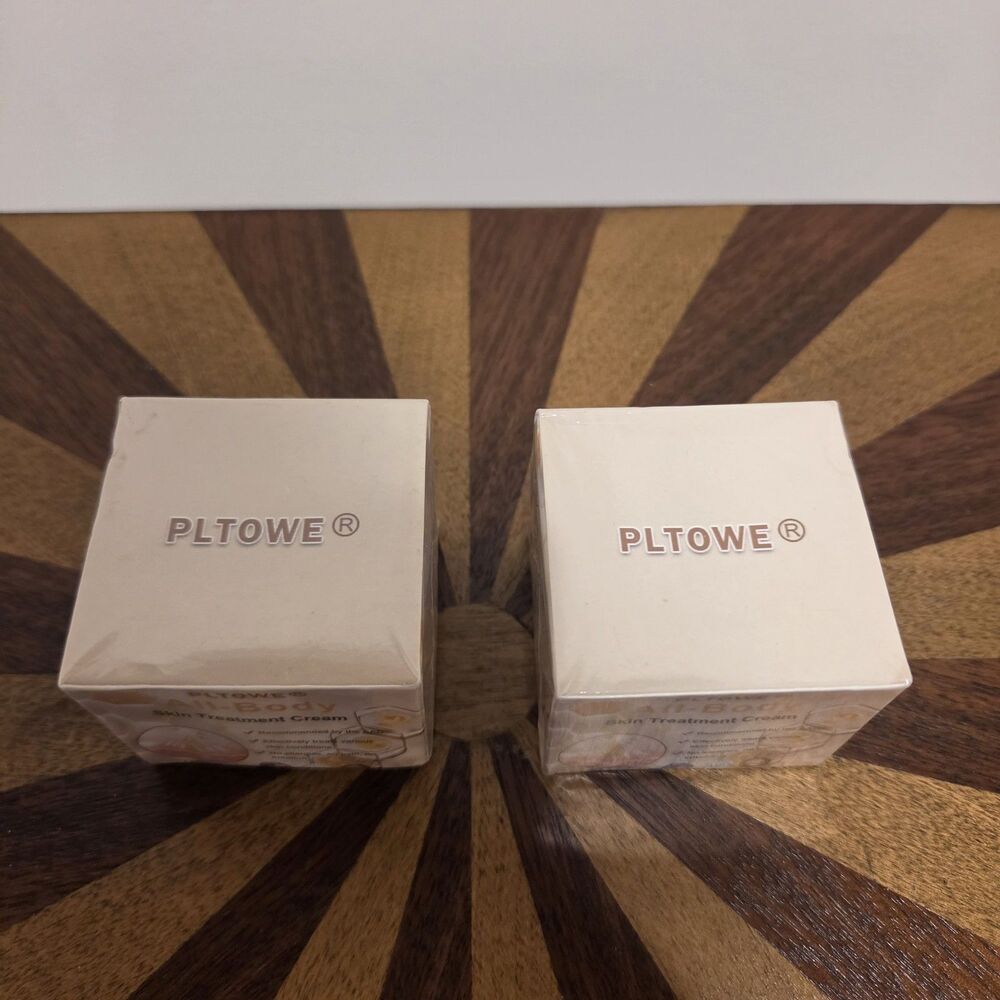 PLTOWE All-Body Skin Treatment Cream Bee Venom Fine Line Wrinkle 1.69 Oz Lot Of2 - Picture 2 of 7